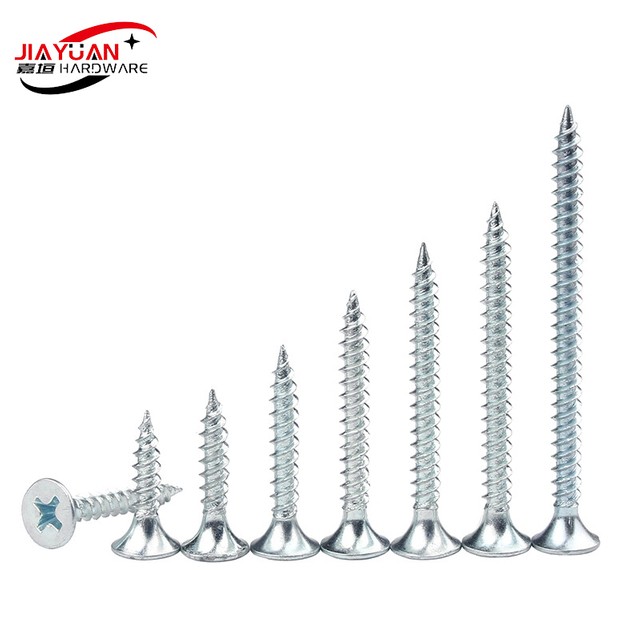 Corrosion Resistant High-strength Galvanized Thread Drywall Screws in Bulk