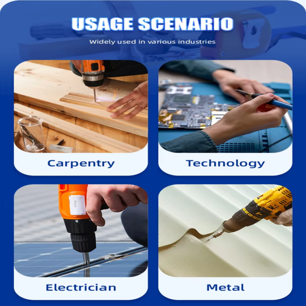 Chain drywall screws