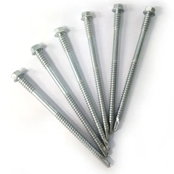 Double Thread Hexagonal Drilling Screws for Heavy Duty Construction OEM Fastener Wholesale