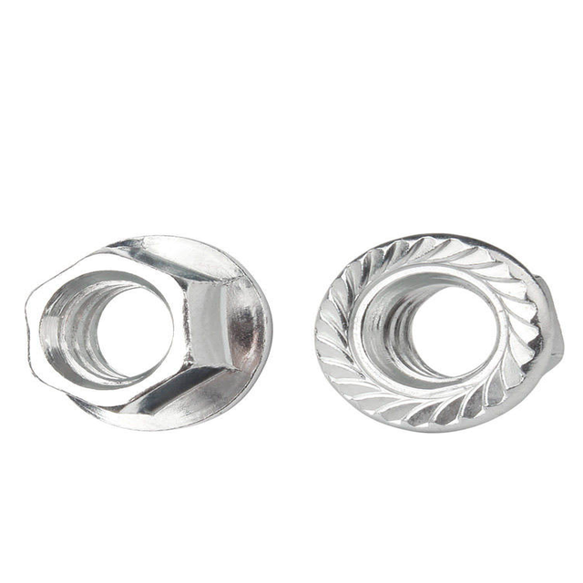 Serrated Flange Nuts for Anti-Loosening Fastening | Heavy Duty Hardware