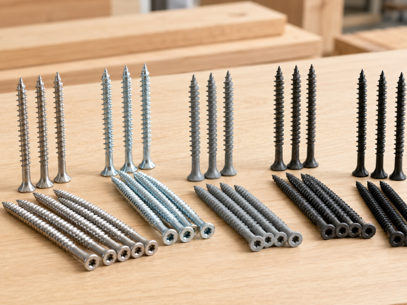 Corrosion Protection Methods for Wood Screws: Materials, Coatings, And Environment Selection