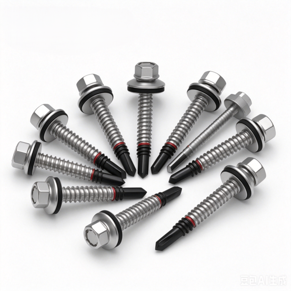Bi-Metal Self Drilling Screws Stainless Steel Heavy Duty Industrial Fastener OEM Manufacturer
