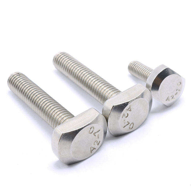 T Bolts For Industrial Profiles, Mechanical Equipment & Rail Systems