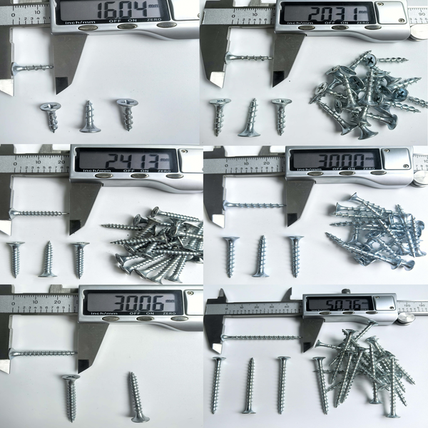 Tornillos para aglomerado de acero inoxidable3