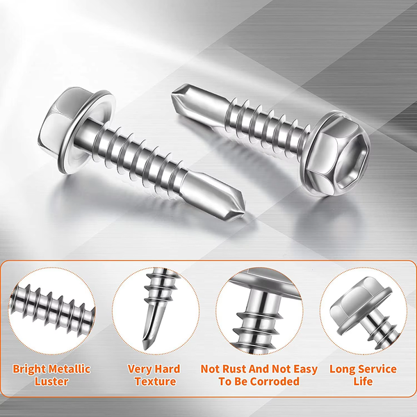 Hexagonal Drilling Screws4